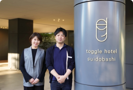 サイトコントローラー 手間いらず 導入事例:toggle hotel suidobashi 様